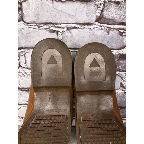 Gianni Versace Brown Leather Slip On Tassel Bow Dress Loafers Shoes Men Sz 9B US - Picture 9 of 16